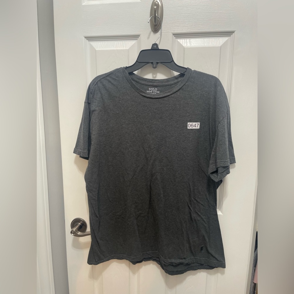 Polo tee men’s  dark gray Ralph Lauren XLarge tee - Picture 3 of 9